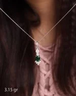 گردنبند نقره نازمهر