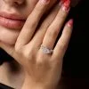 انگشتر نقره زنانه آیلین