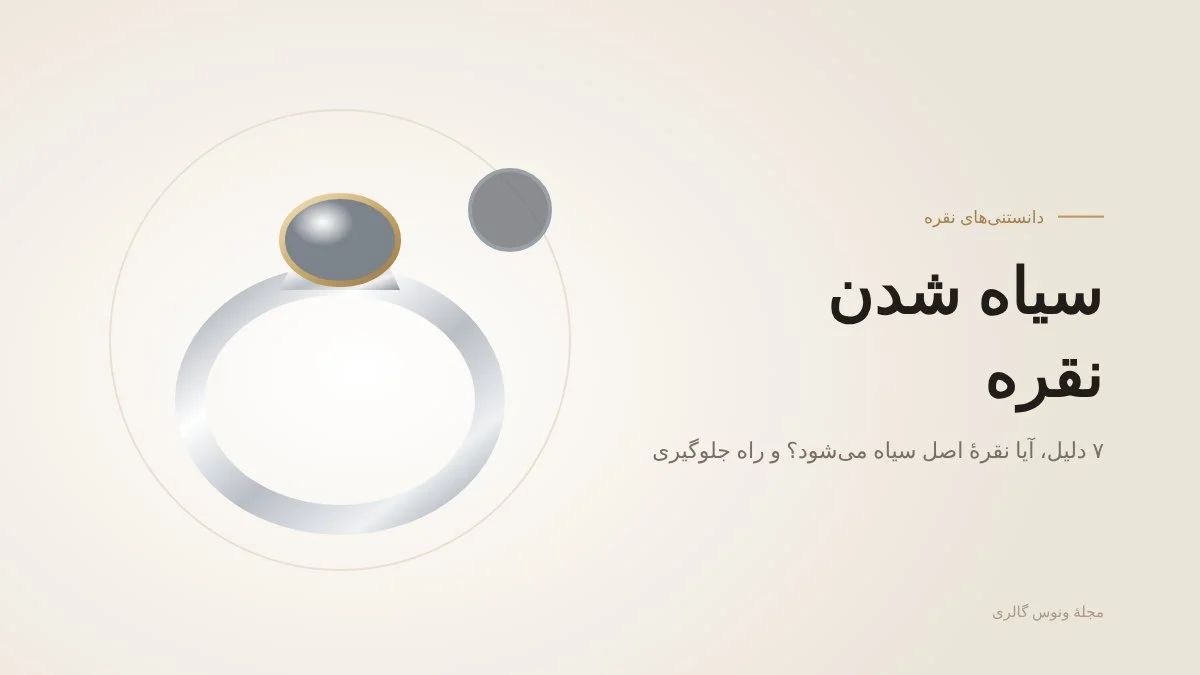 سیاه شدن نقره — مجلهٔ ونوس گالری