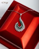گردنبند نقره زنانه روهام