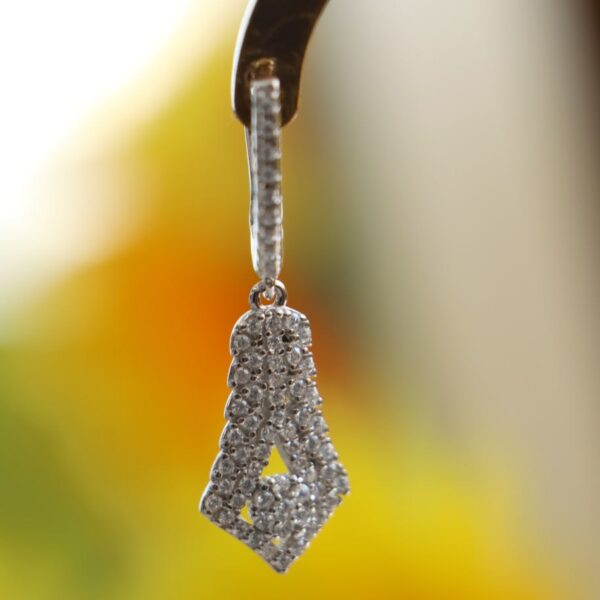 گوشواره نقره ساتگین
