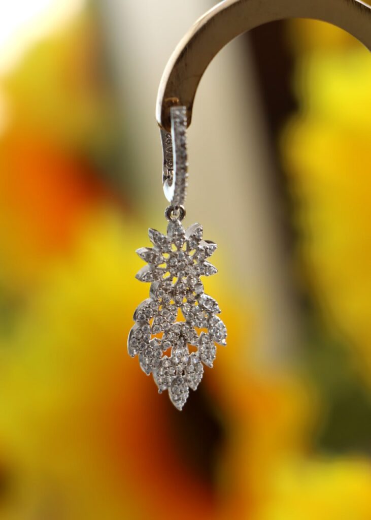 گوشواره نقره سرمین