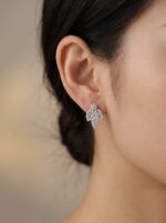 گوشواره نقره یشیم